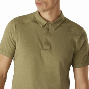 Arcteryx Short Sleeve Green Polo Size XXL